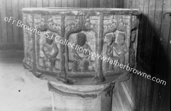 CHURCH OLD FONT (15CENT) APOSTLES